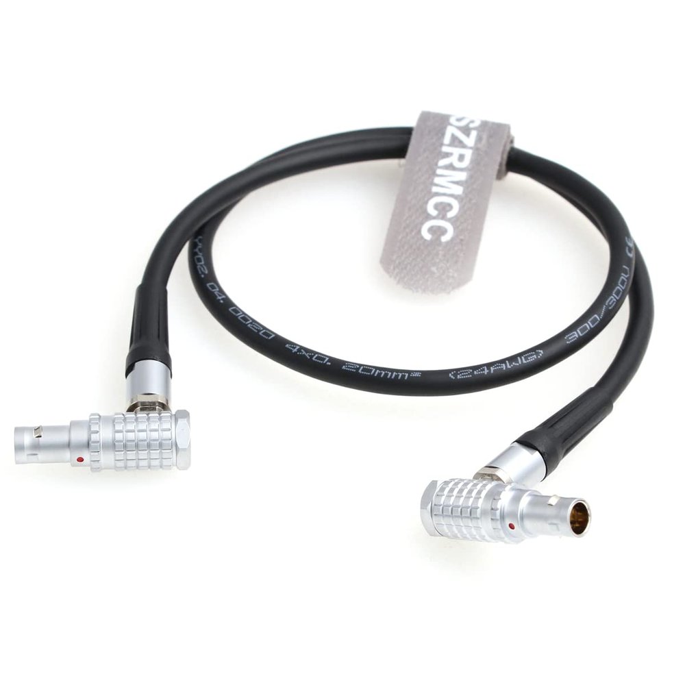 SZRMCC Preston Light Ranger 2 to MDR3 MDR4 Motor Driver Power Serial Data Cable 4 Pin to 4 Pin (30cm, Right Angle 4 Pin-Right Angle 4 Pin)