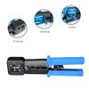 Cable Matters 1 Pack Modular RJ45 Crimp Tool - 10-Pack Pass-Through Cat6 RJ45 Connectors Included & 100-Pack Cat 6 Pass Through RJ45 Connectors view 2