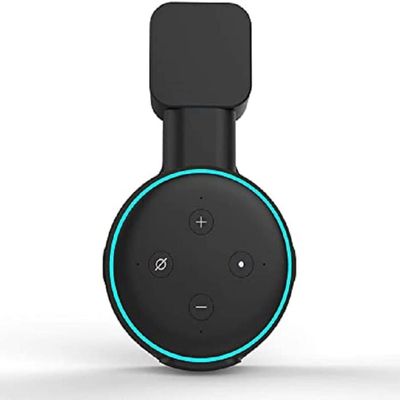 Aokicase For Amazon Echo Dot 3rd Holder Wall Mount Stand Mount Accessories with Integrated Cable Management, Speaker Accessories Rack (Amazon Echo 3rd, Black) XJL-T08