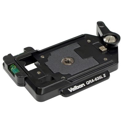 Velbon AMZQRA-635L2BAS 0017915502055 Quick Shoe (Shoe Base Only) for QRA Systems, Magnesium Lever Lock