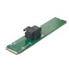 10Gtek M.2 (M Key) to SFF-8643 Adapter for PCIe 3.0 x4 Interface Conversion, Enabling High-Speed NVMe SSD Connectivity in U.2 Storage Systems view 1