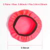2 Pairs Headphone Ear Covers Replacement, PChero Fabric Earpad Cover Protectors with Stretchable and Washable Cloth for Wireless Wired Over The Ear Headphones (Fit 3.5" - 4.3", Pink) view 2