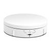 Andoer 360 Electric Rotating Turntable USB Charging Rotating Display Stand 3 Speed for Photography Display Jewellery Watch Collectibles, White view 1