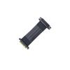 10Gtek PCIe 3.0 x8 Riser Cable, Male Straight to Female 90 EMI-Shielded GPU Jumper Cable for Graphics Cards, 14.5cm/0.48ft view 3