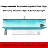 Anti Glare Matte Screen Protector - Bubble-Free 32-75 inch Anti Blue Light/Eye Protection Anti Scratch Monitor Filter Film - Relieve Eye Strain Protection Eyes and Sleep Better/Clear / 50 Inches 10 view 4