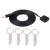 Audio AUX, 148cm Car Audio Aux Auxiliary Adapter 3.5mm for 6000CD Mondeo with CD Removal Tool Keys view 1