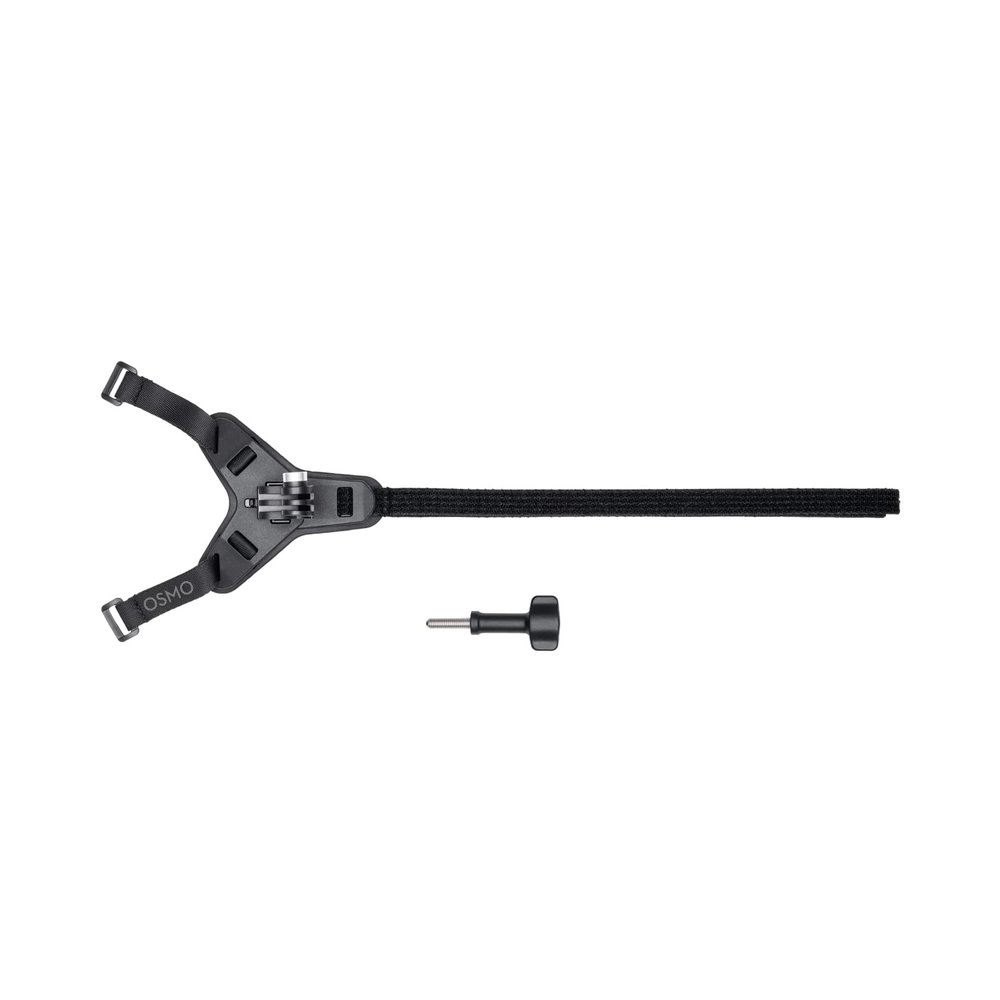 DJI Osmo Action Helmet Chin Mount, Compatibility: Osmo Nano, Osmo 360, Osmo Action 6, Osmo Action 5 Pro, Osmo Action 4, Osmo Action 3, DJI Action 2, Osmo Action