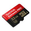 SanDisk Extreme Pro U3 V30 A1 32GB microSDHC Memory Card for DJI Drones Works with Avata and Goggles 2 (SDSQXCG-032G-GN6MA) Class 10 Bundle with 1 Everything But Stromboli MicroSDHC & SD Card Reader view 4