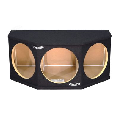 12" Triple Sealed Sub Box 10" Hatchback Ground Shaker Subwoofer Enclosure Speaker Box