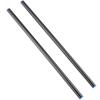 LEFTFOTO 12 Inch (300mm) Long Aluminum Alloy 15mm Rods for Follow Focus, Rail Support System (2PCS) view 1