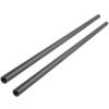 LEFTFOTO 12 Inch (300mm) Long Aluminum Alloy 15mm Rods for Follow Focus, Rail Support System (2PCS) view 2