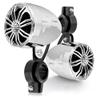 PyleUsa 2.25 Waterproof Off-Road Speakers - 20W Marine Grade Passive Woofer Sound System Full Range Outdoor Audio Stereo Speaker for Motorcycle, Car, ATV, 4x4, Jeep, Boat, Includes Brackets (Chrome) view 1