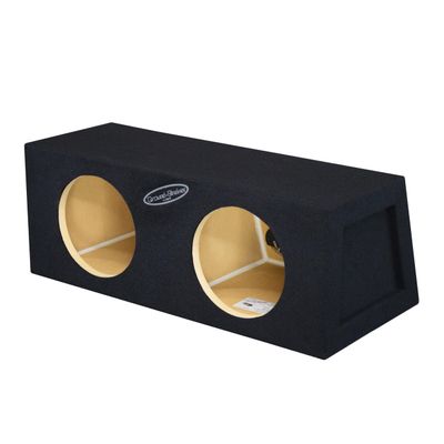 8" Dual Sealed Mid-Size Hatchback Sub Box 8" Ground-Shaker Subwoofer Enclosure Speaker Box