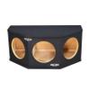 10" Triple Sealed Sub Box 10" Hatchback Ground Shaker Subwoofer Enclosure Speaker Box view 1