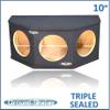 10" Triple Sealed Sub Box 10" Hatchback Ground Shaker Subwoofer Enclosure Speaker Box view 3