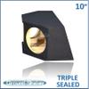 10" Triple Sealed Sub Box 10" Hatchback Ground Shaker Subwoofer Enclosure Speaker Box view 4