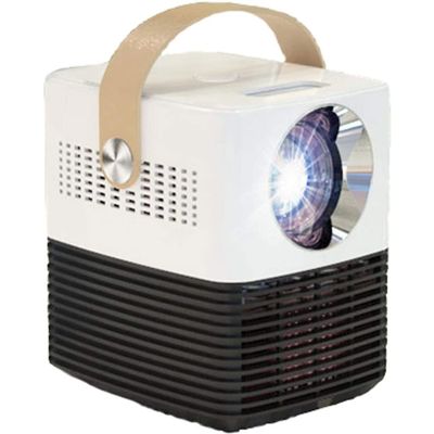 Feiyx Projector,100ANSI Lumen Video Projector 1080P HD Portable with 15 4D Zoom Keystone, 150''Display Dual Speakers 30000Hours Home