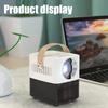 Feiyx Projector,100ANSI Lumen Video Projector 1080P HD Portable with 15 4D Zoom Keystone, 150''Display Dual Speakers 30000Hours Home view 2