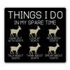 Things I Do in My Spare Time Goats Sticker - Goat Lover Vinyl Decal - 3 in view 1