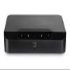Bluesound POWERNODE Edge Compact Wireless Multi-Room High Resolution Music Streaming Amplifier - Black view 1