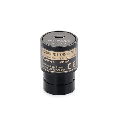 AmScope - 1MP USB 2.0 Color CMOS Digital Eyepiece Microscope Camera - MD100
