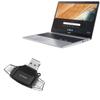 BoxWave Smart Gadget Compatible with Acer Chromebook 315 (CB315-3HT) - AllReader SD Card Reader, microSD Card Reader SD Compact USB - Jet Black view 1