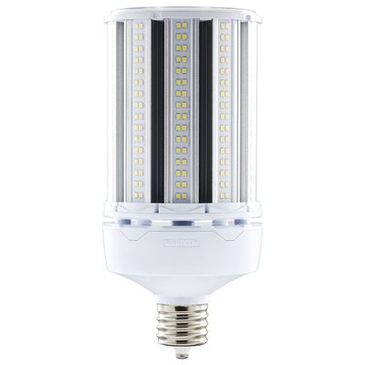 Satco S49397 Corncob LED HID Light Bulb, Mogul Extended Base, 120W, 35000 Hour Rating, 16560L, Natural Light