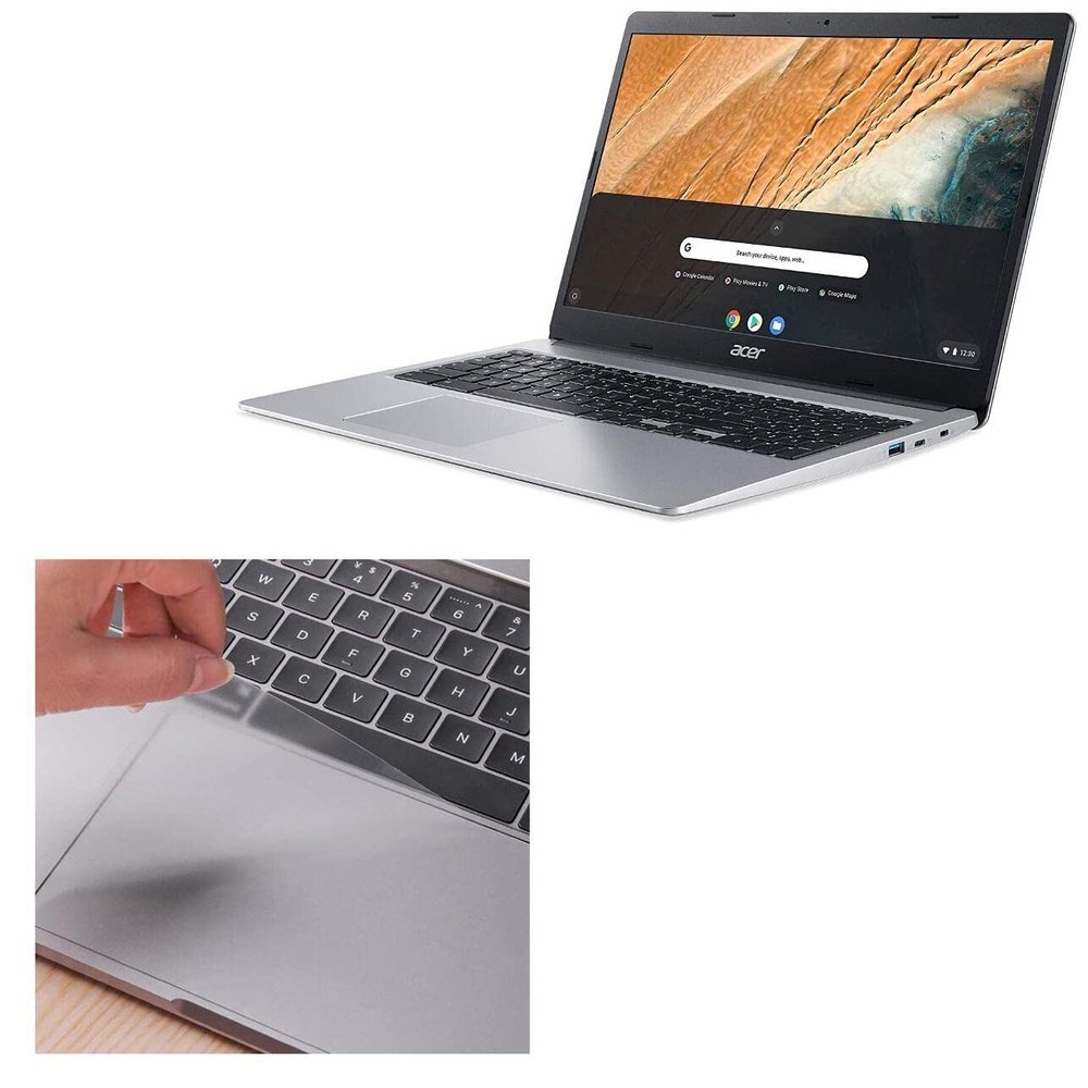 BoxWave Touchpad Protector Compatible with Acer Chromebook 315 (CB315-3HT) - ClearTouch for Touchpad (2-Pack), Pad Protector Shield Cover Film Skin