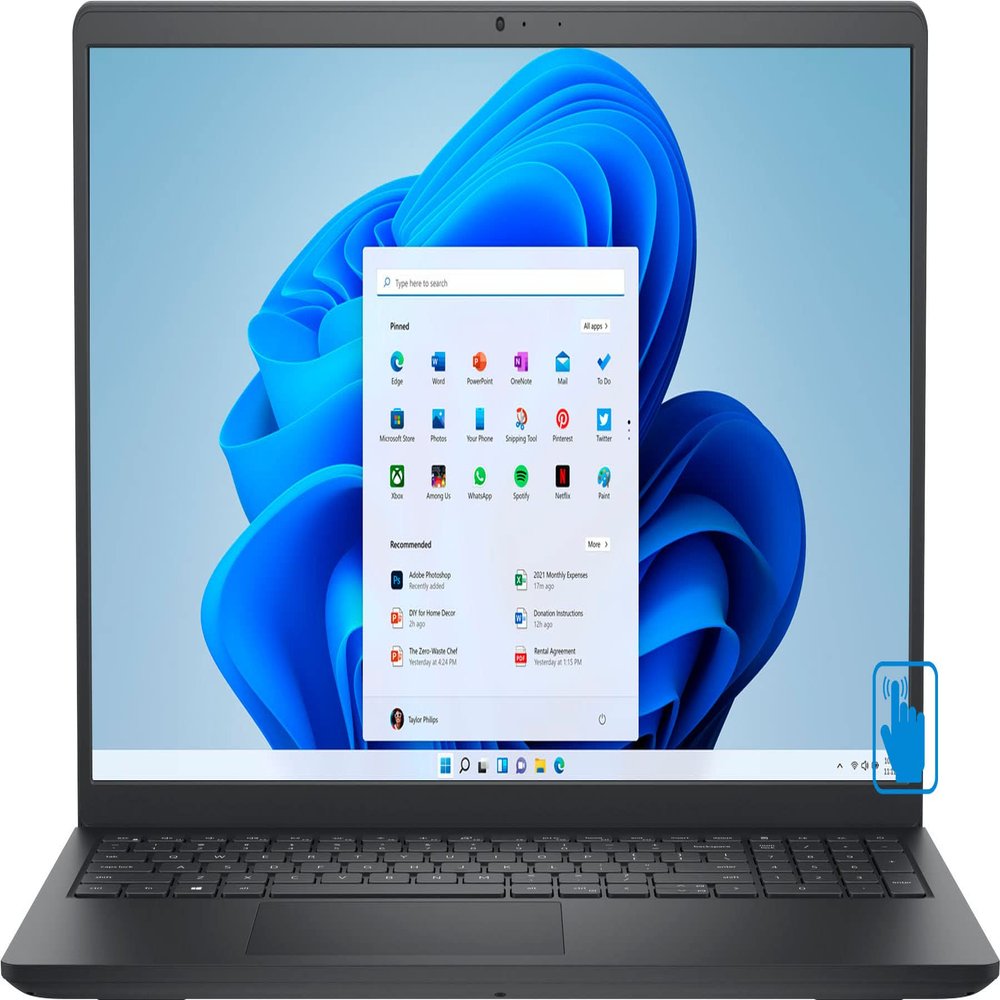 Dell Inspiron 3511 Home & Business Laptop (Intel i5-1035G1 4-Core, 8GB RAM, 2TB SATA SSD, Intel UHD, 15.6" 60Hz Full HD (1920x1080), WiFi, Bluetooth, Webcam, HDMI, Win 11 Home S-Mode) (Renewed)