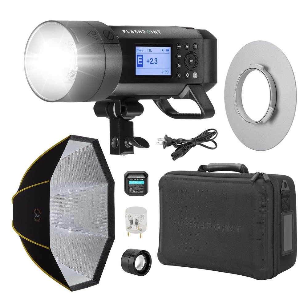 XPLOR 400 Pro Compact TTL R2 Monolight, Bundle with ParaSnap Octa 36 Softbox and Speedring