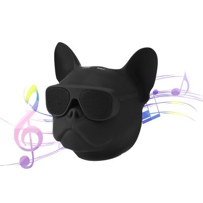 Gugxiom Dog Bluetooth Speaker, BT 5.0 Wireless Bluetooth Speaker, 32G Output Power Rechargeable Dog Speaker, Support USB/T Flash Card Parties