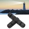 3-Way Junction Box Connector, Screw Crimp, Professional Waterproof Seal, Naval Aviation 3 Pole Wire Connector for TL20-3 6-12mm Wires view 2