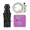 Lab Microscope Slides 51MP 2K Industrial Zoom Digital Microscope Lens Microscope Parts (Color : with 200X Lens Light) view 1