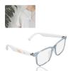 IP65 Bluetooth Glasses, Anti Blue Light Smart Glasses Built in Microphone Half Open Headphones Anti Audio Glasses with Bluetooth Connectivity for Working Traveling view 1