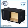 15" Single Ported Extra Large Solo Baric Subwoofer Enclosure Ground Shaker Speaker Box view 2