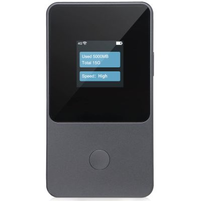 Metaspot T8 4G LTE WiFi Hotspot,Portable Mifi Router,U.S. 10GB & Global 3GB Free Data Preloaded for Travel in 130+Countries,300+Carrier Access,12h Long Battery Life,No Contract or SIM Card Required