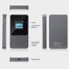 Metaspot T8 4G LTE WiFi Hotspot,Portable Mifi Router,U.S. 10GB & Global 3GB Free Data Preloaded for Travel in 130+Countries,300+Carrier Access,12h Long Battery Life,No Contract or SIM Card Required view 2