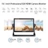 FEELWORLD LUT11S 10.1 Inch Ultra Bright 2000nit Touch Screen DSLR Camera Field Monitor and 3D Lut Waveform Vectorscope Automatic Light Sensor HD 1920x1200 3G SDI 4K HDMI Input Output view 2