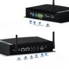 VENOEN Industrial PC Fanless Mini Desktop Computer Core i5 8260U, 8GB RAM 512GB SSD Mini PC Win 11 Pro, 2xHD, 1xDP, 2xLan, 2xRS232 COM, GPIO, WiFi, BT 4.2, VESA, Auto Power On,Metal Case view 2