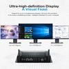 VENOEN Industrial PC Fanless Mini Desktop Computer Core i5 8260U, 8GB RAM 512GB SSD Mini PC Win 11 Pro, 2xHD, 1xDP, 2xLan, 2xRS232 COM, GPIO, WiFi, BT 4.2, VESA, Auto Power On,Metal Case view 4