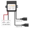 DC Converter 12V 24V to 5V 6A 30W Dual USB Female DC DC Buck Converter Power Adapter Step Down Module view 4
