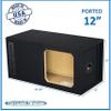 12" Single Ported Extra Large Solo Baric Subwoofer Enclosure Ground Shaker Speaker Box view 2