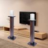 YIYIBYUS 36" Stable Thick Speaker Bookshelf Stands Home Theater Speaker Holder Pair - Sanus Adjustable Height Speaker Stand - Holds Satellite & Small Bookshelf Speakers view 3