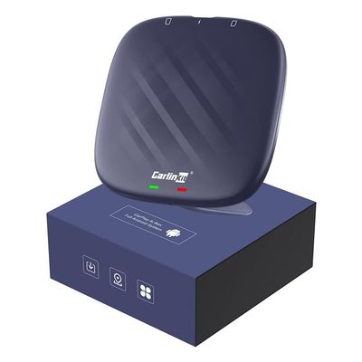 CarlinKit 8+128G - Wireless CarPlay&Android Auto Adapter,CarPlay Ai Box for car Wired CarPlay,8-Core,Bulit-in GPS,Ultra-Thin,Android 13.0 System,Dual Bluetooth,SIM&TF Card etc