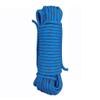 Aoneky Outdoor 10mm 32ft Static Utility Rope, Heavy Duty Polyester Rope for Pulling, Rigging, Tree Work & Hunting, Gym Fitness, 2000LB Tensile Strength, Blue view 1