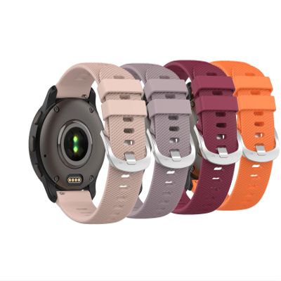 Muovrto Band for Garmin Venu 2 plus Silicone Sport Strap Replacement Watch Band for Garmin Venu/Venu SQ/Forerunner 55/158,Watch Strap for Women &Men