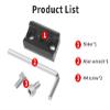 FEICHAO Monitor Mounting Plate Multifunctional Expansion Board with M4 Screw 1/4" Extend Compatible with Ronin stabilizer Ruying-S Release Plate Accessories (1 Piece) view 4