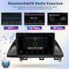 UNITOPSCI Android 13 Car Stereo Radio for Honda Odyssey 2005-2010 10.1 Inch Touch Screen Bluetooth Car Radio in Dash Car GPS Navigation Stereo with Backup Camera Mirror Link FM WiFi USB SWC MIC view 2