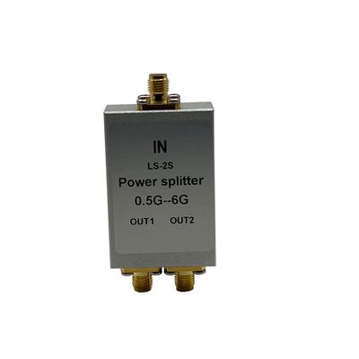 2-Way Micro Wave Divider Coaxial Cable Power Splitter 500mhz-6000MHz SMA 1.5Ghz 4G 5G 6G Divider Signal Splitting Device for GPS TV Satellite Telecom Radio Frequency Allotter