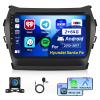 [Upgrade HiFi] Car Radio for Hyundai Santa Fe IX45 2013-2018: [2G+64G] 9 inch Touch Screen Upgrade for Santa Fe Car Stereo with Wireless Carplay Android Auto GPS Bluetooth FM RDS view 1